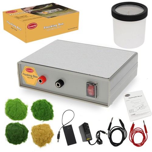Beflockungsbox static grass - static,