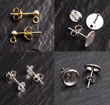 Ohrschmuck Fassung Ohrstecker