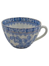 Tuppack Tasse China Blau Weiß