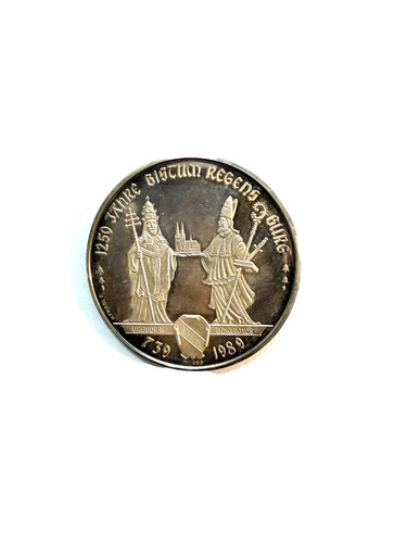 Bayern feinsilber medaille 999 - feinsilber,