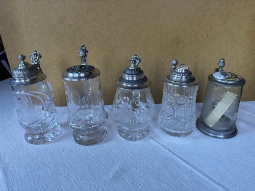 Bleikristall bierkrüge mit - bierkrüge,