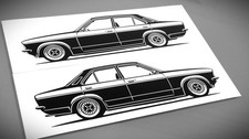 Opel Kadett C Limo Aufkleber