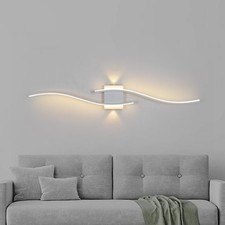 Moderne LED Wandleuchte Linear