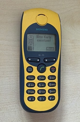 Siemens m35 gelb - siemens, volle