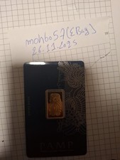 Goldbarren 5 g Pamp "Lady Fortuna" im Blister 999.9 Feingold *Neuware*