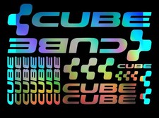 CUBE Aufkleber Sticker Fahrrad Mtb Bmx Road Bike Ebike Sticker Set mit 22 Stück 