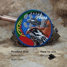 Patch Portugal Air Squadron 30 Jahre Aviation Military 10x10cm Scratch