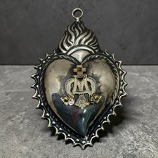 Vintage Ex Voto Herz Jesu