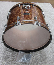 Stagg 22" x 16" Zoll Bassdrum Jia Series Perloid Braun für Drumset
