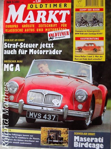 Oldtimer markt a - markt, 5-01+mg