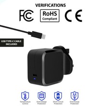 65W USB-C Adapter Ladegerät für Acer Porsche AP714-51GT AP714-51T KP.06503.020