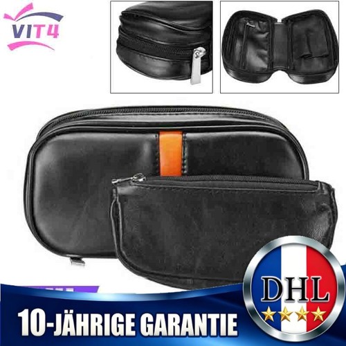 Leder tabakpfeife tasche - pu-leder,