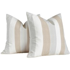 2er Kissenbezug Weiss