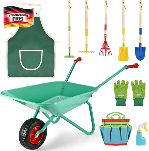 Kinder gartengeräte set mit - kinder-gartengeräte,