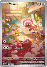 Pokemon Karte Velursi 154/132 Mega-Entwicklungen Full Art Holo Near Mint Deutsch