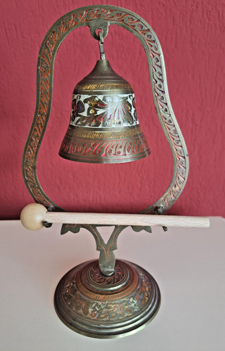 Vintage tischglocke - vintage, /