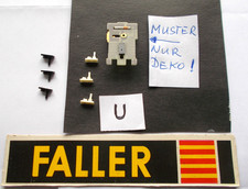 Faller AMS  U Ersatzteile : 6 x PINs ** NEU ** für Chassis mit Pertinax-Platte