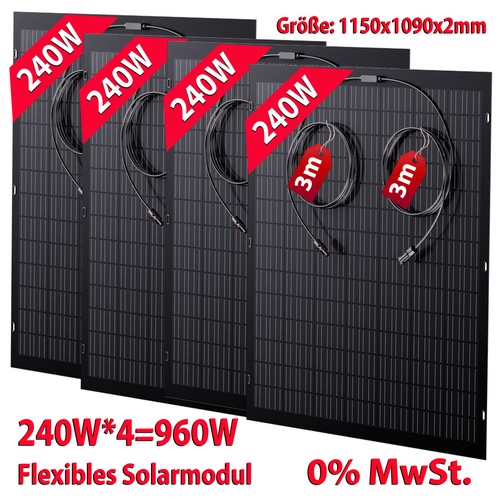 960w flexibles solarmodul - flexibles,