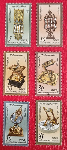 Briefmarken ddr sonnenuhren - briefmarken,