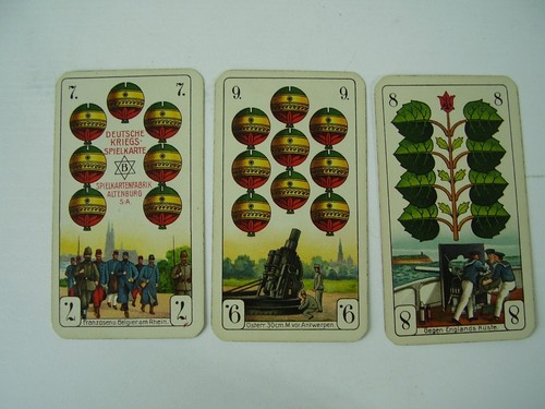 Spielkarten reichskarte - wk, "