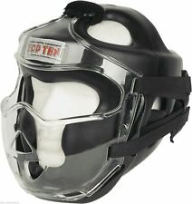 TOP TEN Gesichts-Maske für Kopfschutz Gesichtsmaske Plexiglas 0064 bruchsicher