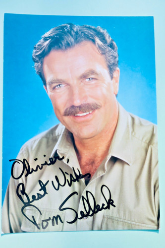 Tom selleck signierte foto - signierte,