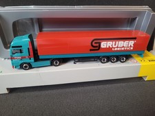 MAN TGA  Gruber Logistics Italien Pritsche Plane Sattel  Exclusiv aus Trix Set