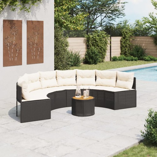 Gartensofa mit tisch und - gartensofa,