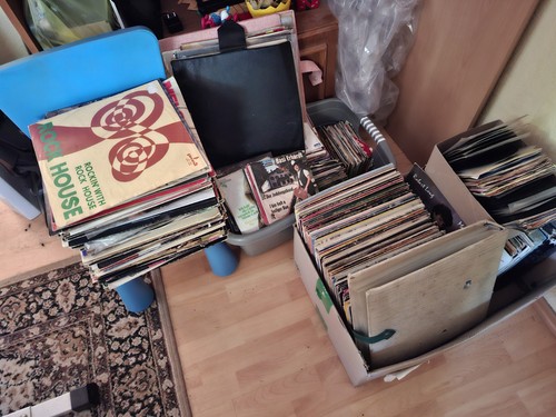 Konvolut 100 schallplatten - 100, kg