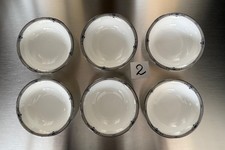 Set Nr.2  bestehend aus 6 Dessertschalen von  Wedgwood Amherst 15,5 cm