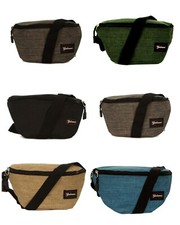 Damen Bauchtasche Herren Gürteltasche Umhängetasche Hüfttasche  Hip Bag 2 Fächer