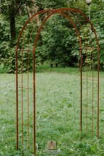 Rosenbogen EMMA 120-170 cm Torbogen Rankenbogen Rosenspalier Rundbogen Rankhilfe