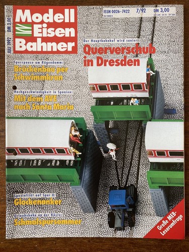 Modelleisenbahner 1992 - modelleisenbahner, 7/1992