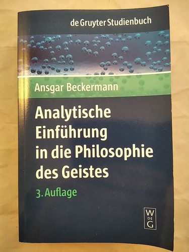 Analytische einführung die - analytische,