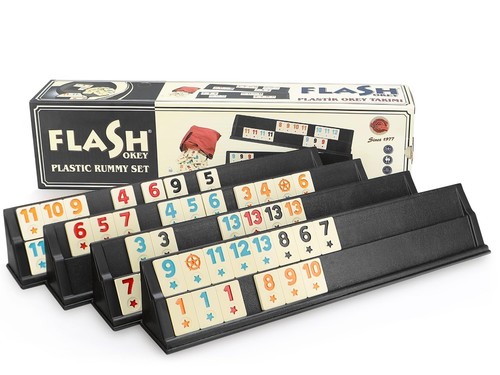 Semus flash black okey - black, okey/rummy