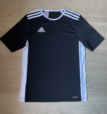 Adidas Kinder Trikot Shirt Gr. 176 schwarz weiß