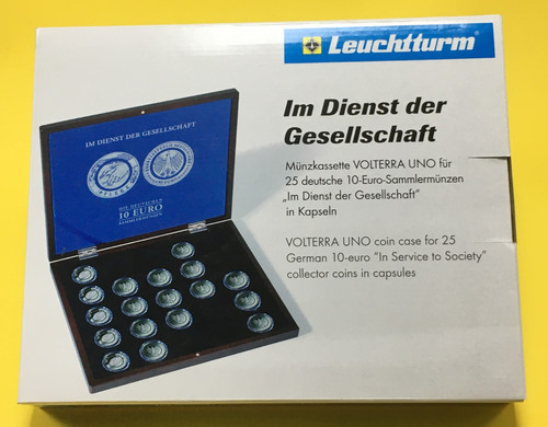 Leuchtturm münzkassette 25x - leuchtturm,