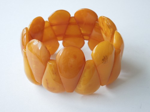 Vintage bernstein armband - vintage,