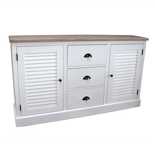 Kommode massivholz sideboard - massivholz,