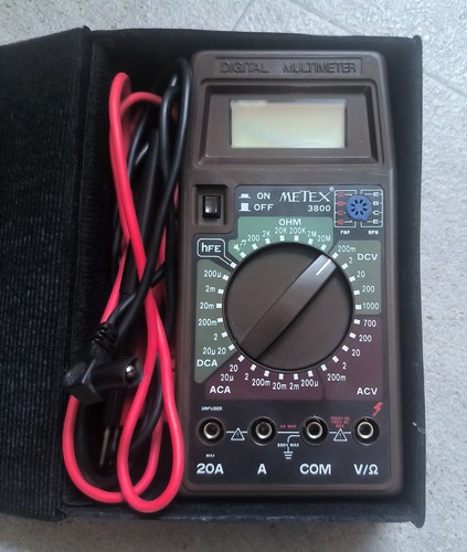 Metex 3800 digital - 3800, multimeter