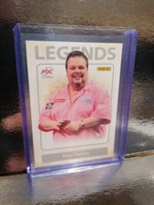 Trading cards DartsLegends PETER MANLEY ONE DART ENGLAND PDC WORLD CHAMPIONSHIP