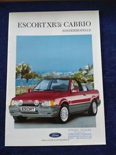 Ford escort xr3i - escort, cabrio