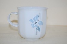 Kaffeetasse Facette blaue Blume Tirschenreuth Bavaria