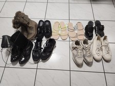 Schuhepaket 9 Paar Gut Erhaltene Schuhe Gr. 41 Stiefel Sandalen Sport Sneaker