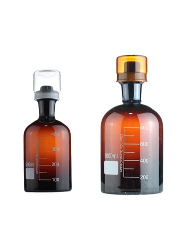 Sauerstoffflasche braunglas - sauerstoffflasche,