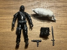 Gi Joe Action Force Vintage Snake Eyes 1985 Vintage Complete