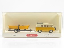 1:87 Wiking VW T1 Campingbus mit Boot 079741 