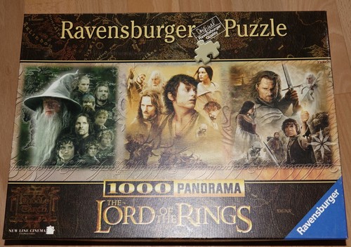 Herr der ringe panorama puzzle - ringe,