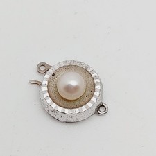 Schmuckschließe, 835 Silber 1