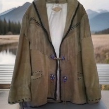 Wildlederjacke (echtes Leder)